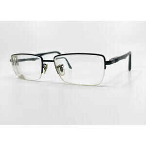 Ray-Ban RB 6238 2509 Black Metal Full Rim Eyeglasses Frame 52-17-145 7275